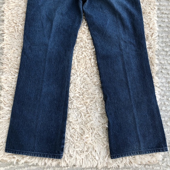 SOLD Vintage Ralph Lauren dark wash flare jeans - Picture 7 of 10